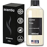 Fierce-Inspired Diffuser Oil - Scentia You Fragrance Oil Perfume Dupe - 500 mL, 16.7 Fl oz Aromatherapy Diﬀusers and Humidifiers - A & F Inspired Natural Essential Scented Oil, Thanksgiving Gift