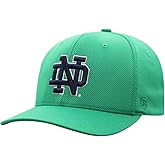 Campus Hats Notre Dame Fighting Irish Kelly Green Phenom Top Mens/Womens One-Fit Flex Fitted Hat/Cap Size Medium/Large 7 1/8, 7 1/4, 7 3/8, 7 1/2