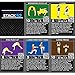 Stack 52 Resistance Band Exercise Cards. Exercise Band Workout Playing Card Game. Video Instructions Included. Home Fitness Training Program for Elastic Rubber Stretch Band Sets. (Original Deck)