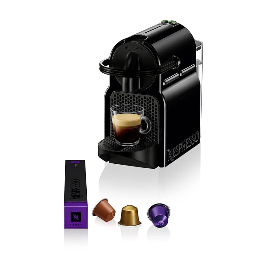 Nespresso Inissia EN80.B Macchina per Caffè Espresso, Black