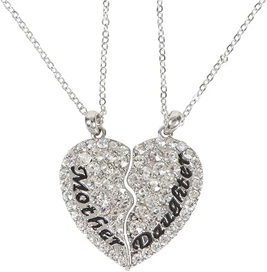 mother daughter diamond necklace