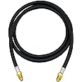 OYHBO Inert Gas Welding Hose 6.56FT - Argon Flow Meter Regulator Adapter Hose - Mig Tig, 5/8" UNF-18RH Fittings