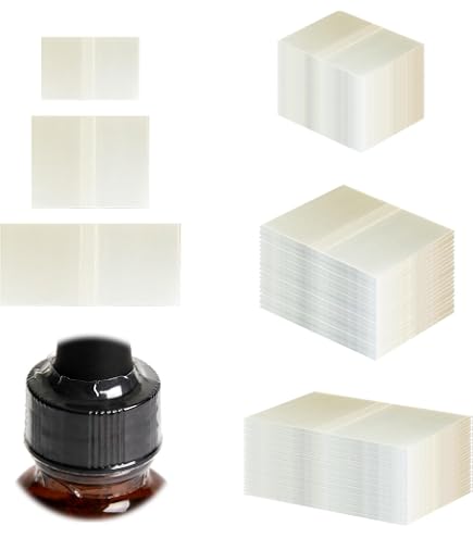 QUARKZMAN 1000 Bandes Thermorétractables Perforées PVC Transparent 30x64mm - Scellés Sécurité Bouteilles & Bocaux