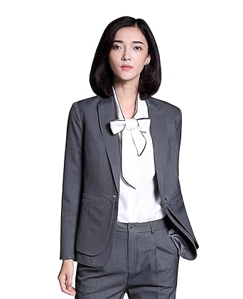 Amazon Fere8890 レディース スーツ ジャケット ブラウス パンツ