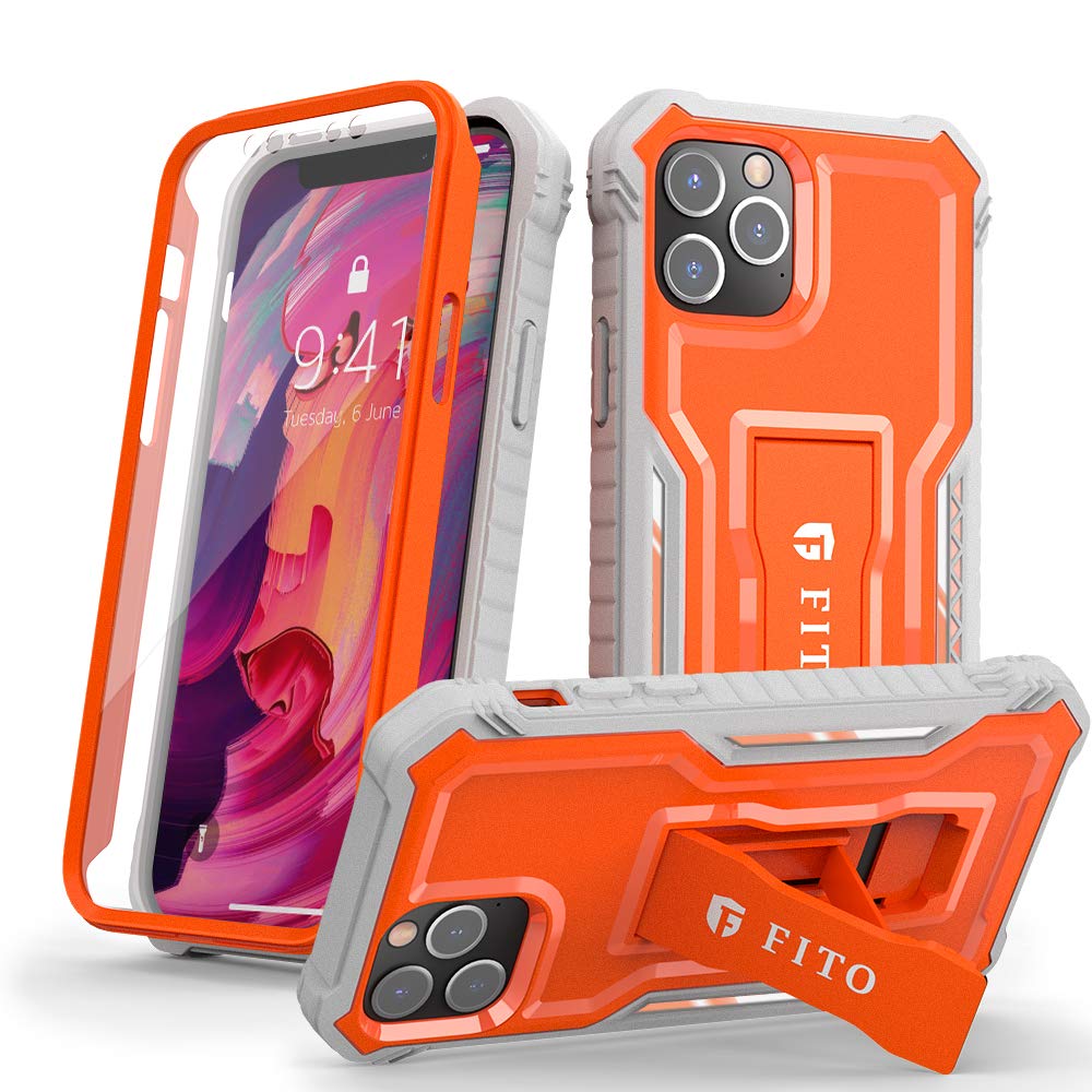 Fitocompatible With Iphone 12 Pro Max Case Dual Layer Shockproof