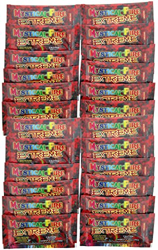 Extreme MYSTICAL FIRE - Adds Colorful Flames to a Campfire - 24 Packs