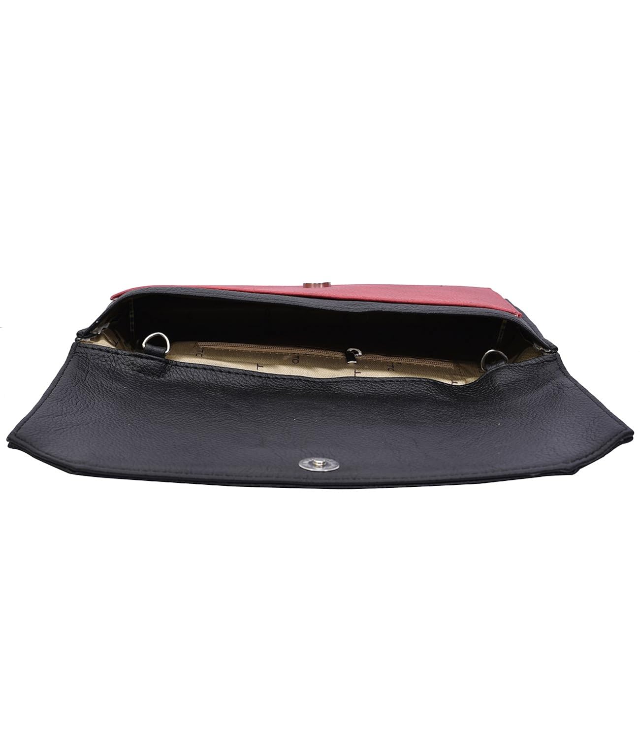 fristo women slingbag(frsb-149)black and red