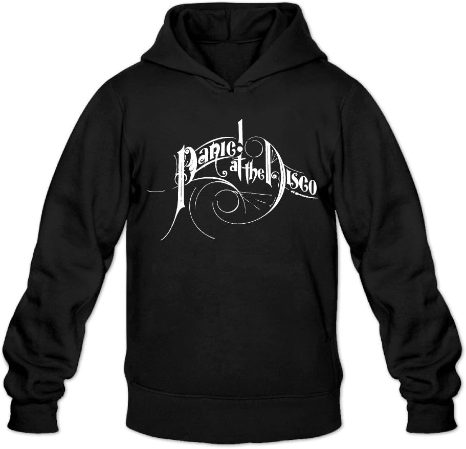 DVPHQ Men's Best Panic at The Logo Disco Hooded Sweatshirt Black