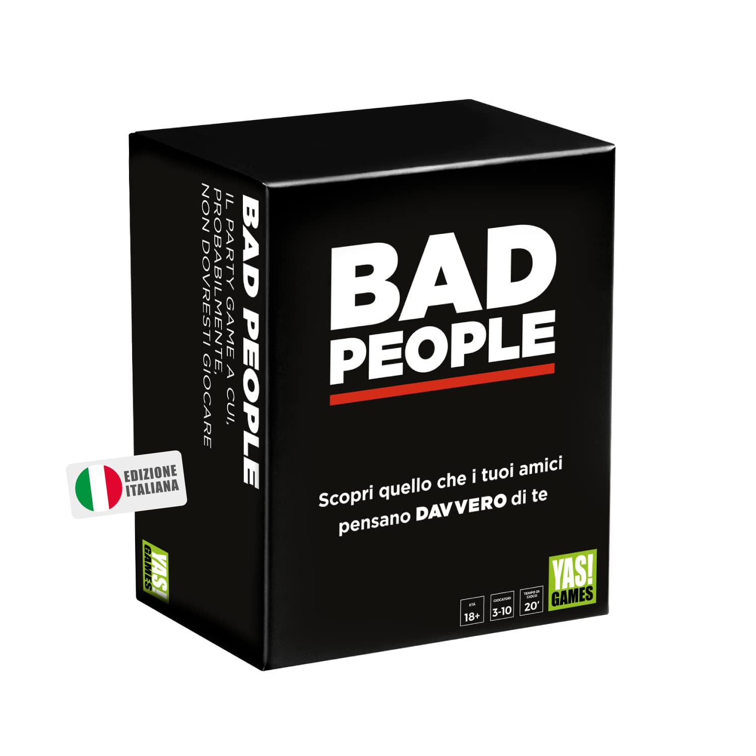 Rocco Giocattoli Yas Games – Bad People – L'Unico In Italiano, 18+
