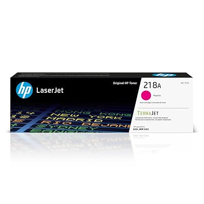 HP 218A Magenta Toner Cartridge | Works with Color LaserJet Pro 3201, MFP 3301 Series | W2183A
