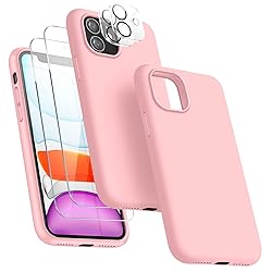 JTWIE [5 in 1 for iPhone 11 Case 6.1 inch, with 2
