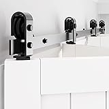 WINSOON Bifold Barn Door Hardware: Smooth Quiet