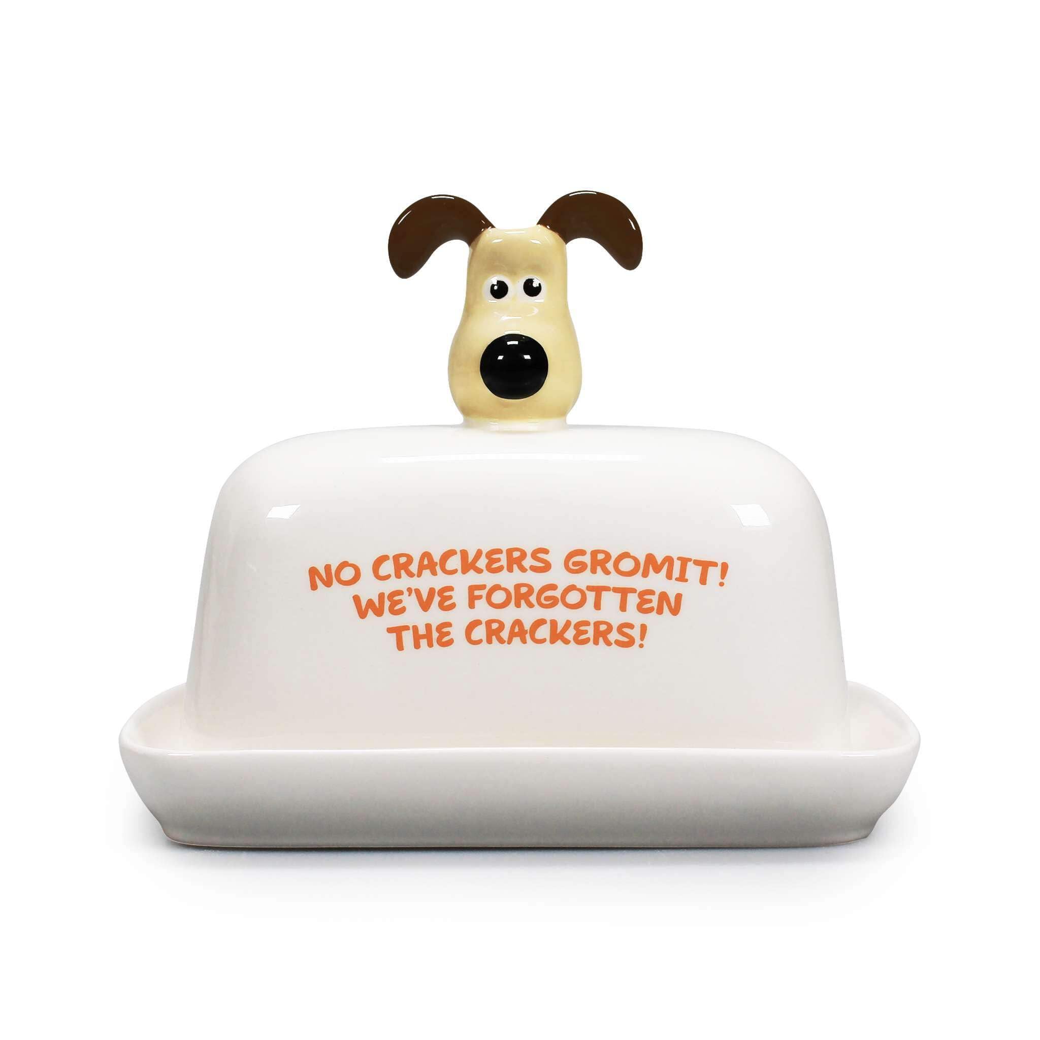 Half Moon Bay Wallace and Gromit Butter Dish