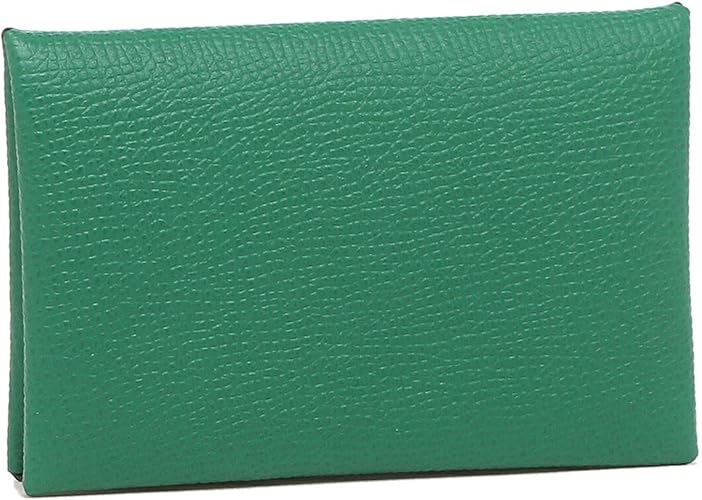 Amazon エルメス カルヴィ エプソン カードケース 名刺入れ メンズ レディース Hermes Ck 4 Vert Vertigo U4 グリーン 並行輸入品 名刺入れ