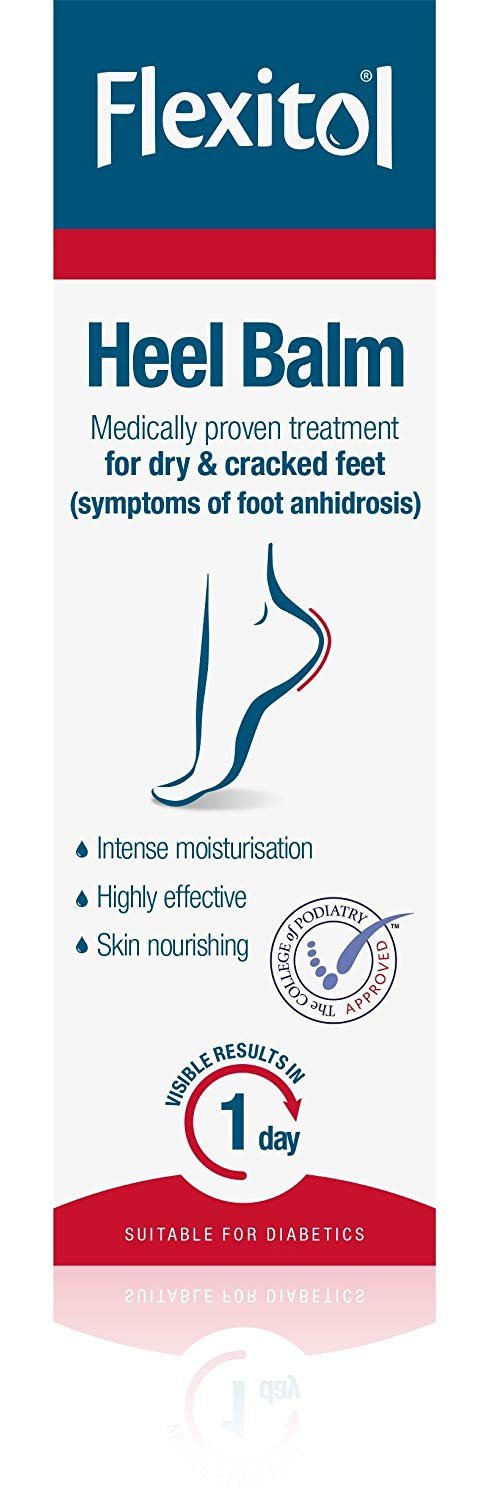 Flexitol Heel Balm for Dry and Cracked Feet Intense Moisturisation and