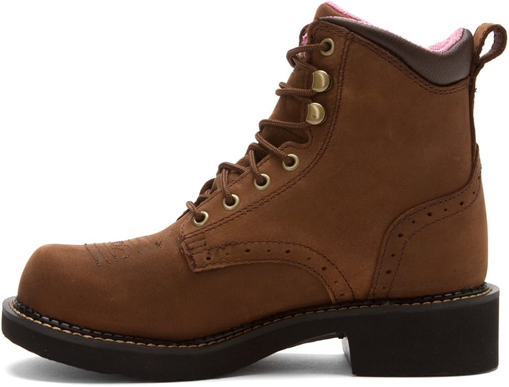 justin gypsy steel toe boots womens
