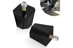 BZUMPERYZ Upgrade Version 9.9136G Universal Bump Stop Set 2” Tall Suspensions Replace for Overload Spring, Leaf Spring, Control Arms, Traction Bars, Axles (One Pair)