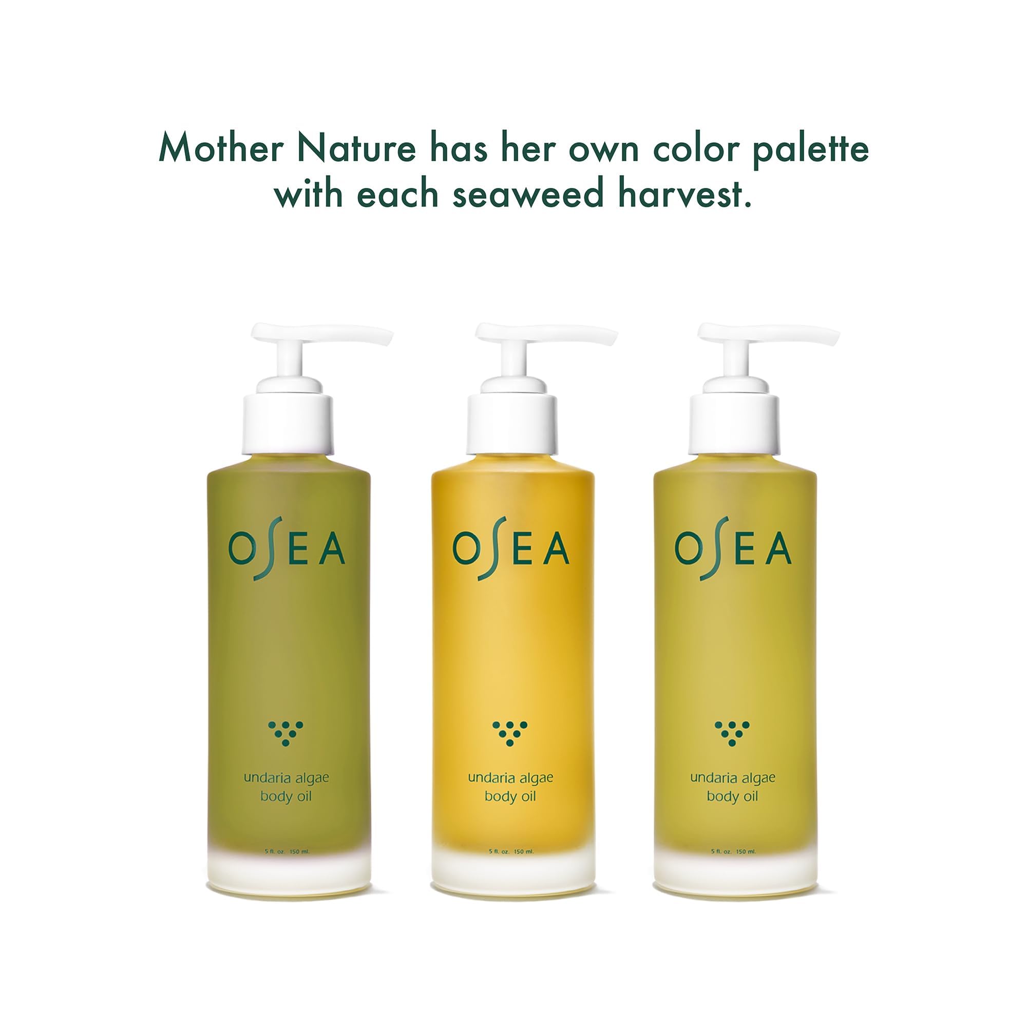 OSEA Undaria Algae Body Oil 5 oz – Visibly Firming, Deeply Moisturizing, Instantly Improve Elasticity, Clean Lightweight Non-Greasy Hydration, Vegan & Cruelty-Free Seaweed Skincare