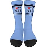 I Love to Fart Socks - Funny Novelty Crew Socks for Men Women,Hilarious Gag Valentines Gifts for Him Dad Grandpa Boyfriend
