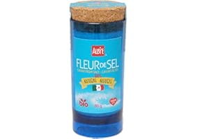 Fleur de Sel Organic Artisanal Natural, Low Sodium (12%), Unbreakable Tumbler with 2.83oz, Enhances The Taste of Foods. The C