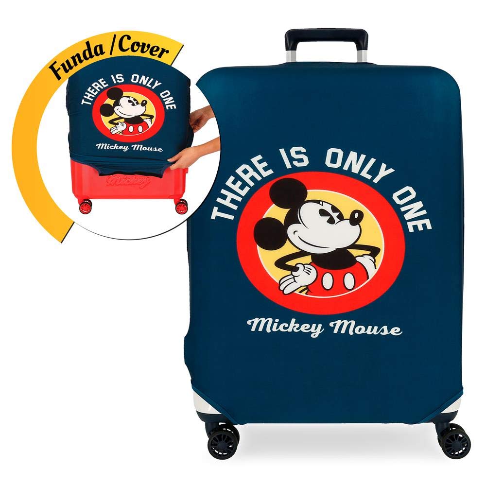 Disney Mickey Blue Medium Suitcase Cover