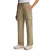 Libin Women's Hiking Pants Lightweight Quick Dry Cargo Pants Petite/Regular/Tall Casual Work Travel Safari Clothes