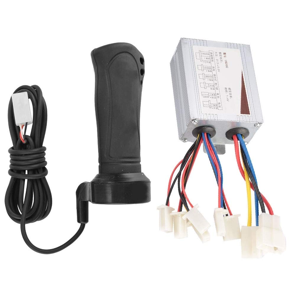 Photo 1 of Maxmartt 500W Motor Brushed Speed Controller & Throttle Grip for Electric Bicycle Scooter Tricycle 24V