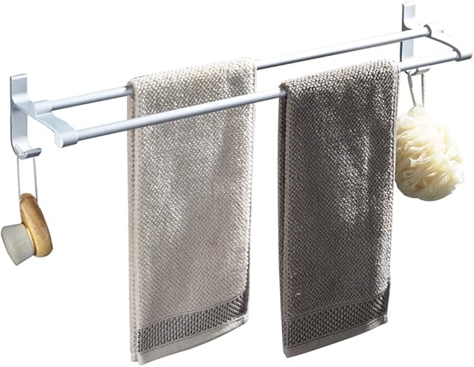 Toalleros de pie para baño Punch free Space de aluminio Toallero baño