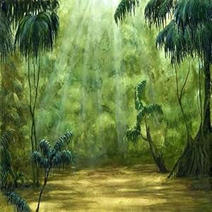 Amazon.com : GladsBuy Tropical Jungle 10' x 10' Digital
