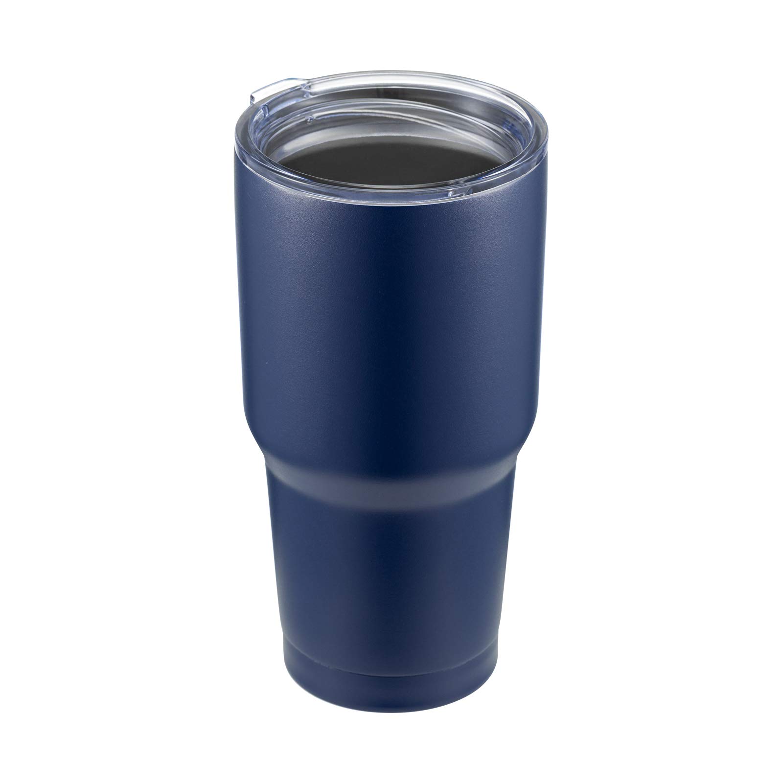 COMOOO 30oz Stainless Steel Tumbler with Lid Insulated Navy Tumbler Coffee Cup Durable Double Wall Vacuum Travel Coffee Mug Thermal for Hot and Cold Drinks (Navy, 1 Pack)