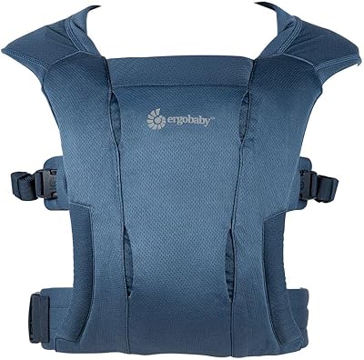 Ergobaby Embrace Soft Air Mesh Baby Carrier Blue Newborn Front Carrier