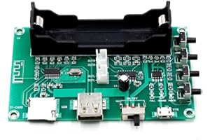 Pasuihcay XH-A150 PAM8403 Amplifier Audio Board Audio Amplifier Module 5W+5W Dual Channel USB TF-Card Dual Channel Speaker
