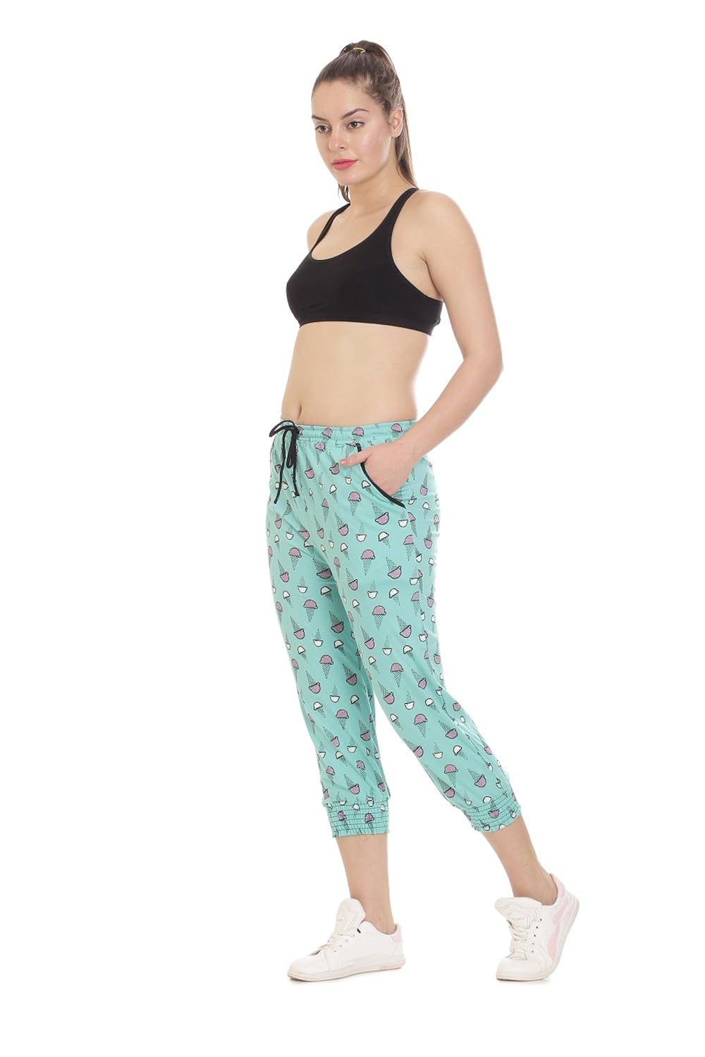goldstroms women's printed capri