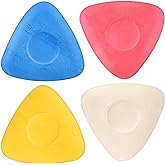 ASTARON 4 Colors Tailor Chalk for Sewing - Triangle Fabric Marking Pencils for Tailoring, Quilting, Crafting, Fabric Marking