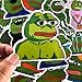 Pepe The Frog 42 PC Vinyl Sticker Decal Set