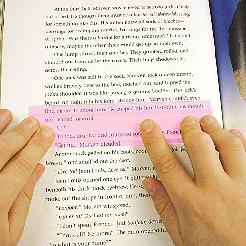 Learning Loft Eye Lighter Colored Overlays for Reading, Assorted, 6 Piece
