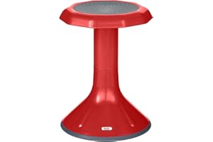 Back2School Express Wobble Stool, 18", Flexible Seating, Red