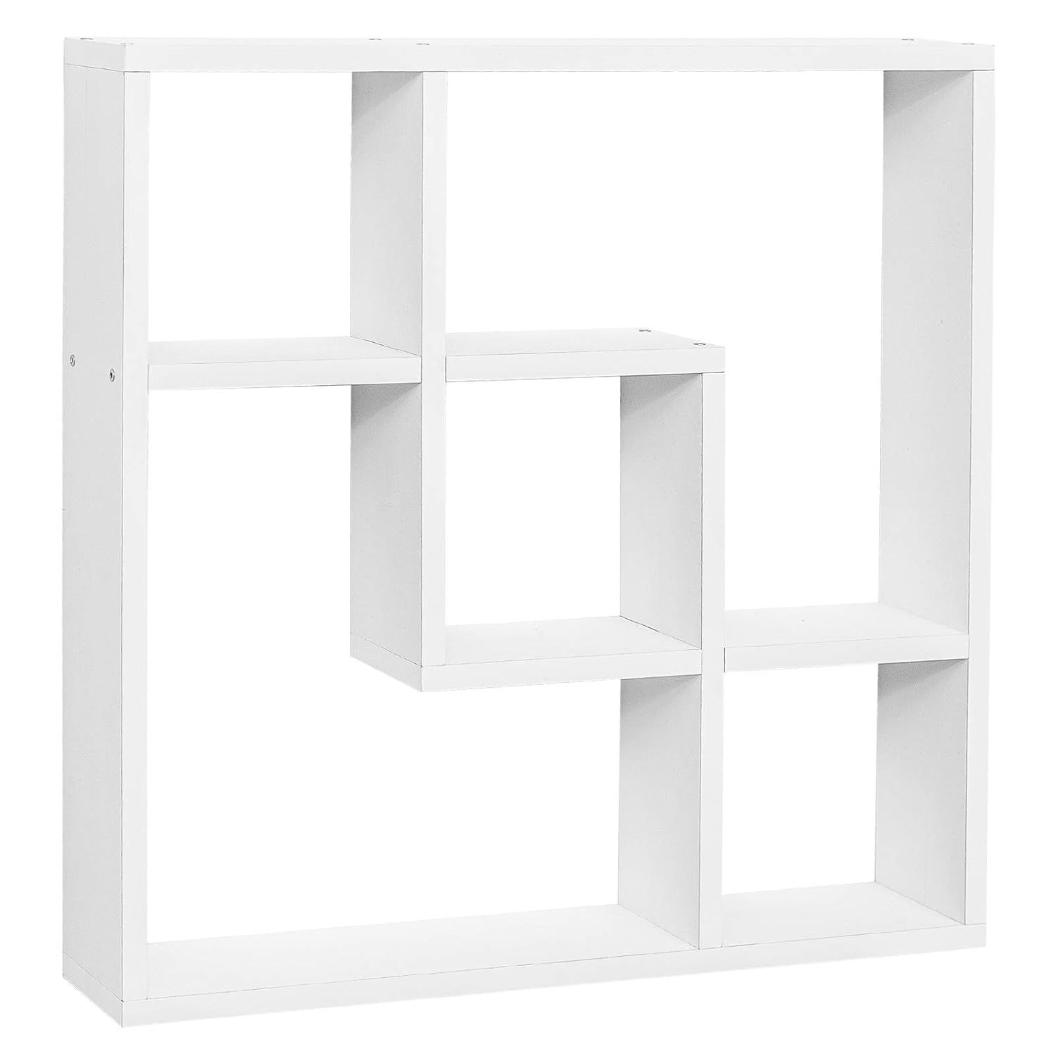 WOLTU Estanterías Blancas para Pared Madera Estante Flotante Pared DIY