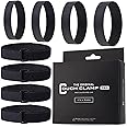 Couch Clamp Pro Heavy Duty Couch Connectors for Sliding Sofas (4 Pack) - Easy Install Strap & No Tools Required - Hook & Loop Cinch Straps- Universal Fit Ideal for 3 Piece Modular Sectional Sofa