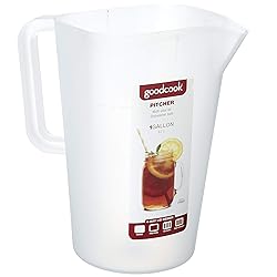 GoodCook 1 Gallon Pitcher with 4 Way Lid, Made