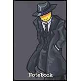 Forsaken notebook: Blank lined ruled journal to write in 6x9" 110 page