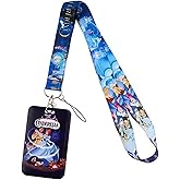 TCB Creations Cinderrella Cartoon Princess Character Lanyard Keychain ID Holder