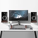 Suptek Dual Side Clamping Bookshelf Speaker Wall Mount (2 Pack) White SPM201W view 4