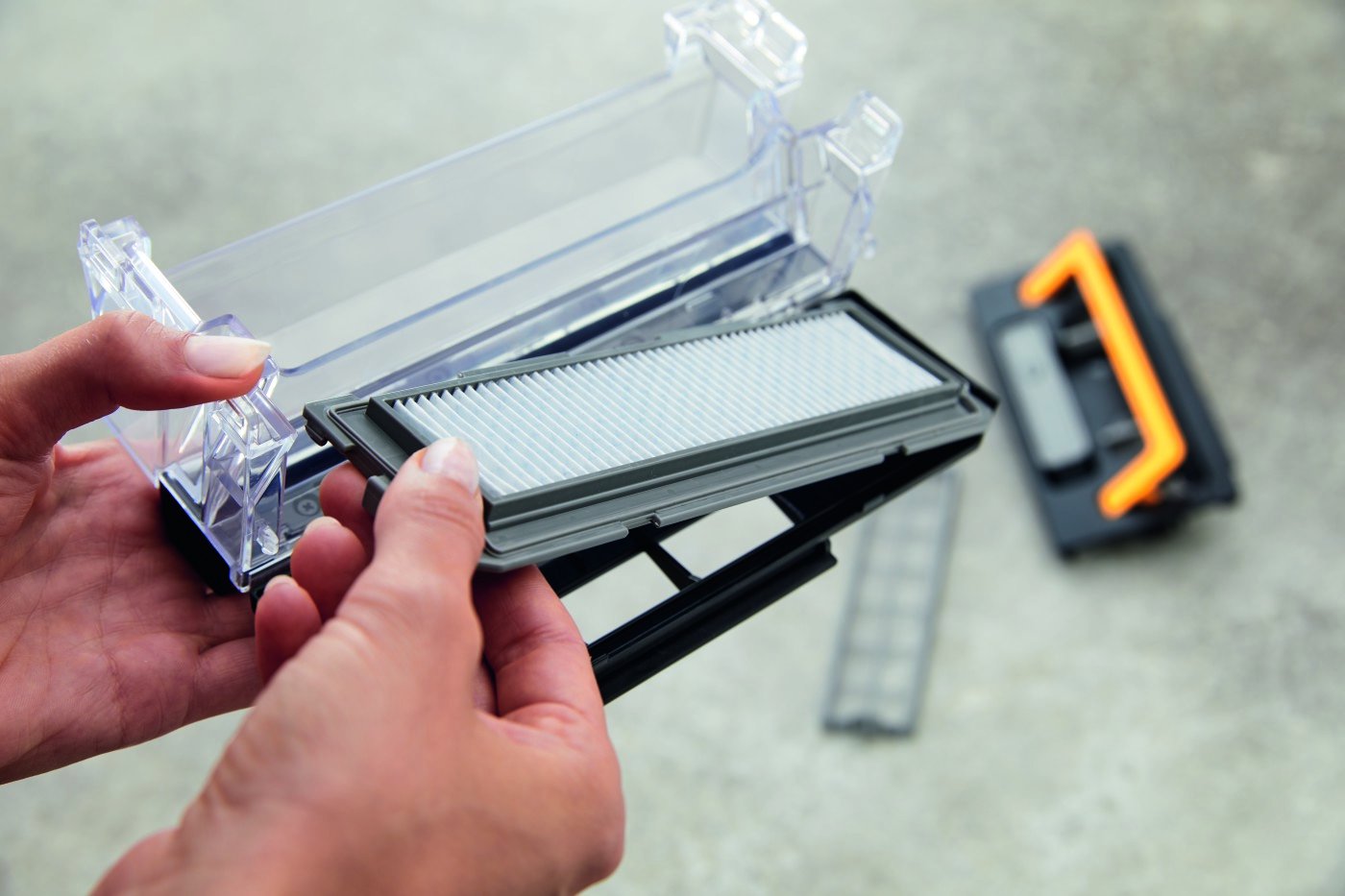 Miele 41LQL000USA Scout RX2 Robot Vacuum, Autumn Red - View 9