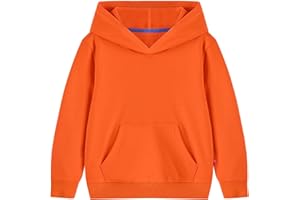 HILEELANG Boy Hoodie Sweatshirt Zip-Up Cotton Casual Pocket Jacket Spring Fall Clothes