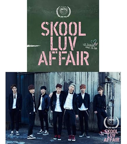 Amazon.com: BTS 2nd Mini Album - [ Skool Luv Affair ] CD +