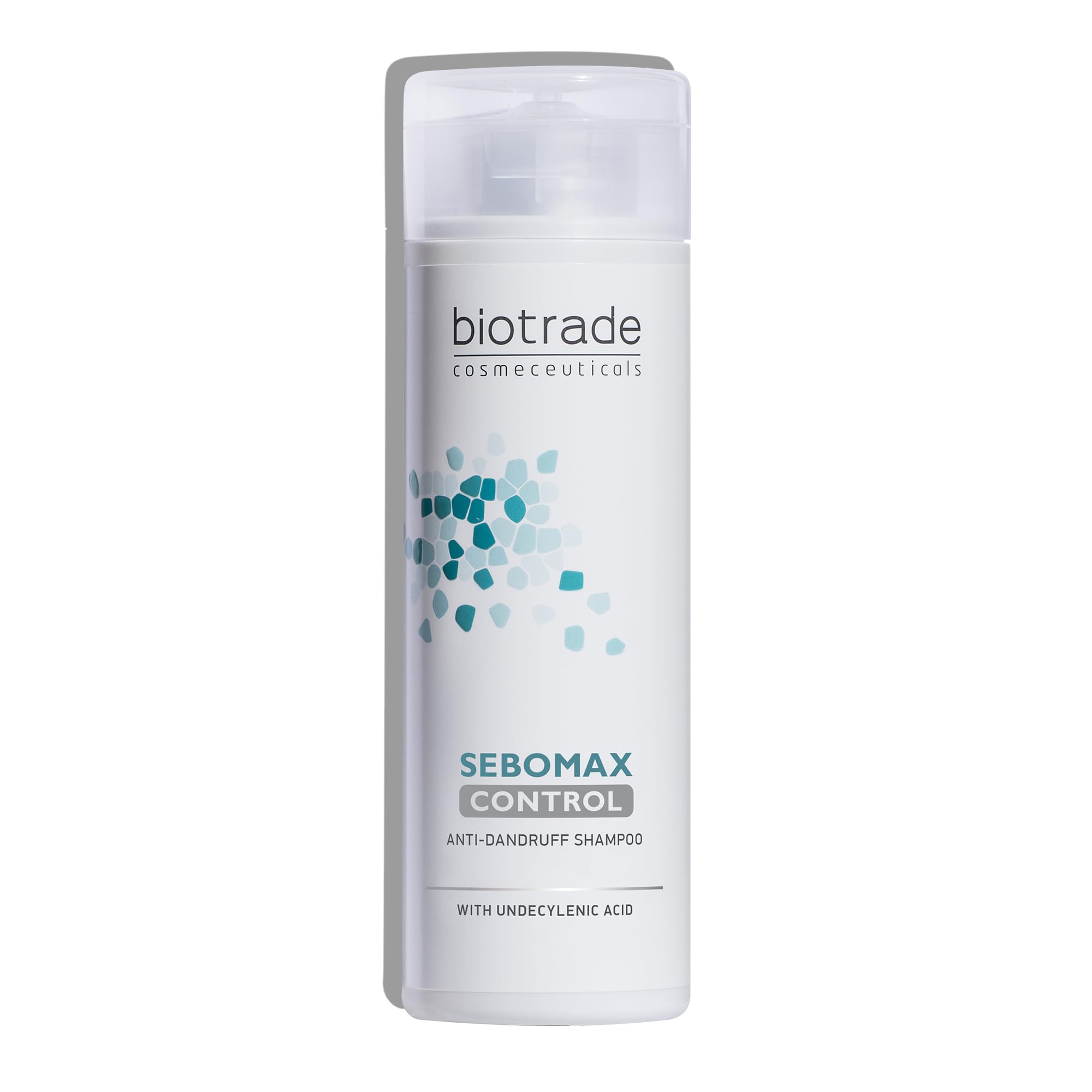 Biotrade Sebomax Control Anti-Dandruff Shampoo with Undecylenic Acid – Anti-Itch Shampoo that Soothes Irritated Scalp and Removes Dandruff & Impurities – 200 ml