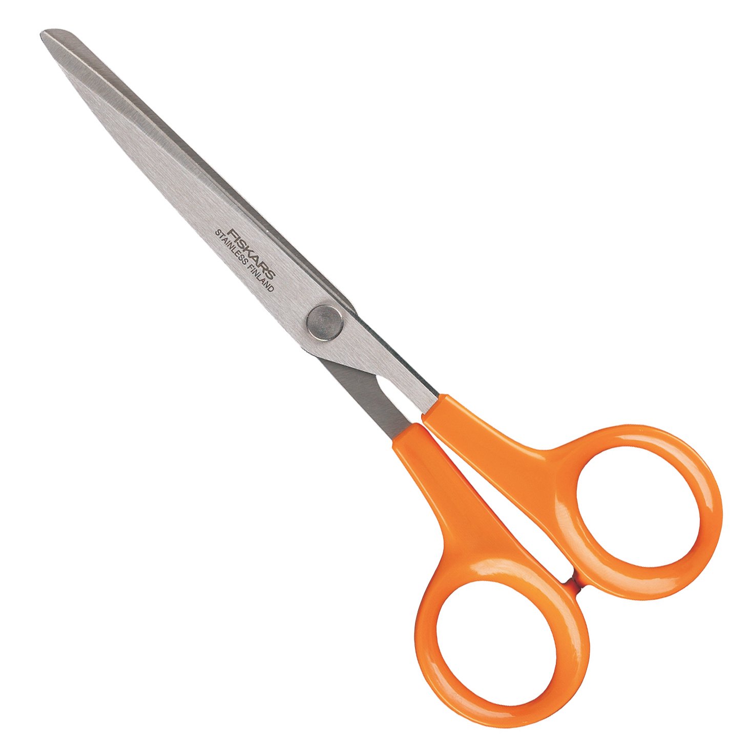 Fiskars Paper Scissors, Total Length: 17 cm, Steel/Synthetic Material, Classic, 1000816 — image 1