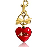 QHSOZ Cherry Bag Charm, Heart Bag Charm for Handbags Car Keychain Charms Keyring Accessories