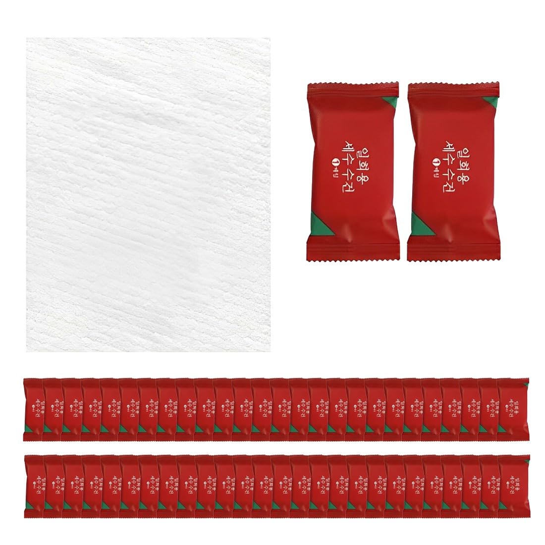 DEFGNOP Compressed Towel 50 PCS Mini Tablets Disposable Portable Face Towel Cotton Coin Tissue for Travel, Camping, Hiking, Sport, Beauty Salon, Home Hand Wipes and Other Outdoor Activities